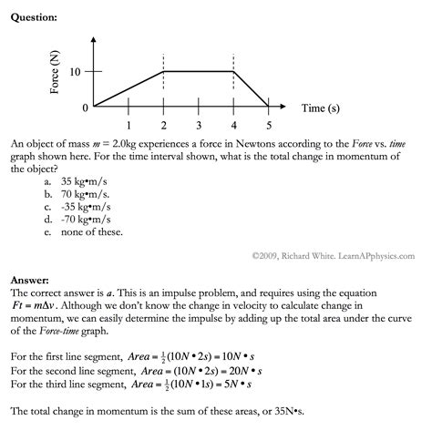 ap physics unit 5 review|momentum and impulse exam.